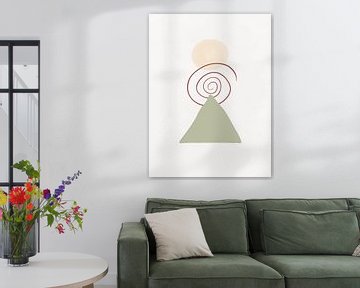 Modern Abstract shapes by Studio Malabar