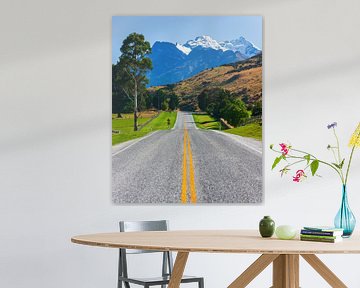 Der Weg nach Glenorchy, Neuseeland von Henk Meijer Photography