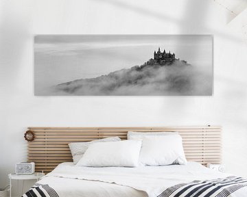 Burg Hohenzollern über den Wolken von Keith Wilson Photography