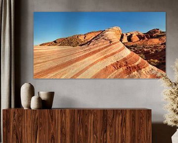 Fire Wave, Valley of Fire State Park, Nevada, USA von Markus Lange