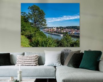 Skyline von Passau in Niederbayern von Animaflora PicsStock