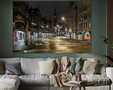 Curfew in Amsterdam - Raadhuisstraat with Westerkerk