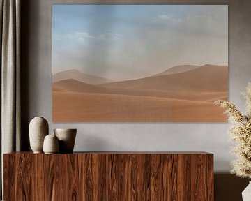 Sahara woestijn (Erg Chegaga -  Marokko) van Marcel Kerdijk