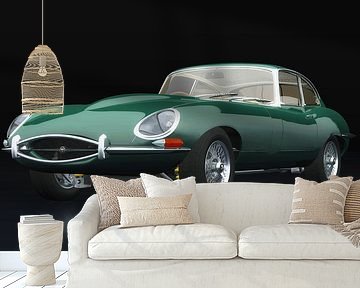 Jaguar E Type Dreiviertelansicht