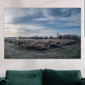 A cold winter day in Friesland