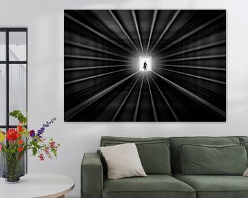 Light in the tunnel by Marcel van Balken