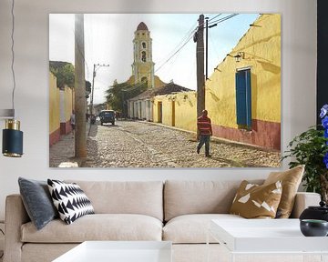Kleurrijk Trinidad - Cuba van Bianca Kramer