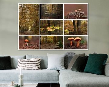 Herfst collage van John Leeninga