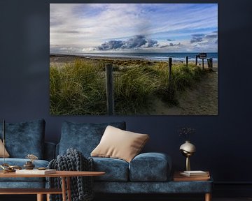 Beach entrance near the dunes of Kijkduin by Ricardo Bouman Photography