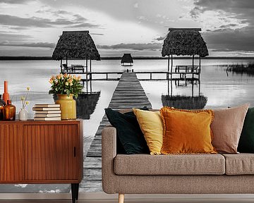 Sonnenuntergang in Guatemala von Jessica Brouwer