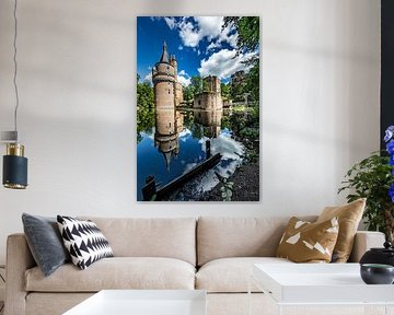 Schloss wijk bij Duurstede schöne Reflexionen von Gert Jan Geerts