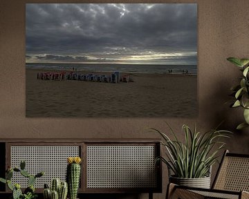 Einde van een dagje strand