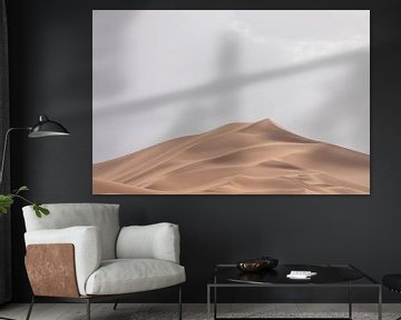 Zandduin in de Sahara (Marokko) van Marcel Kerdijk
