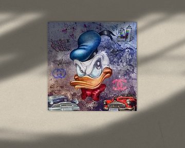 Donald Duck van Rene Ladenius Digital Art