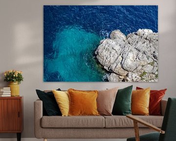 Küstenlandschaft vor der Halbinsel La Victoria auf Mallorca von Reiner Conrad