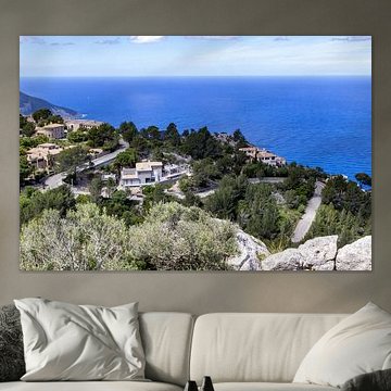 Landschap in het noorden van het Balearen eiland Mallorca