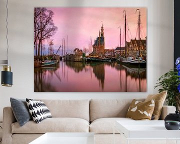 Hoorn at Sunset, Netherlands by Adelheid Smitt