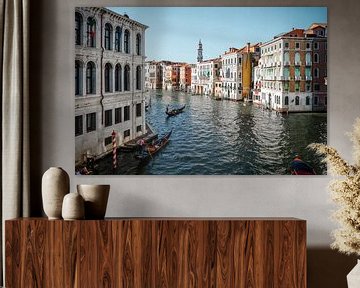 Venedig von der Rialto-Brücke von Karin vanBijleveltFotografie