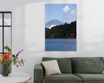 Fuji-san, seen from Hakone by Astrid Meulenberg