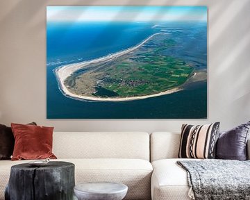 Ameland vanuit de Lucht