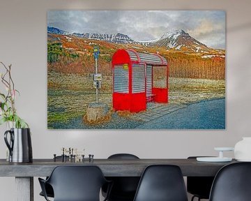 IJsland met de bus van Frans Blok - foto's, kunst en andere wanddecoratie