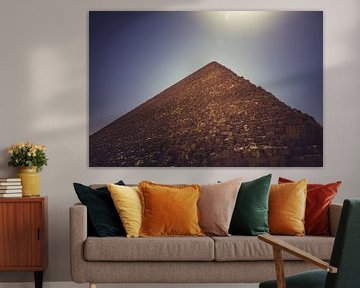 De Piramides in Gizeh 08 van FotoDennis.com
