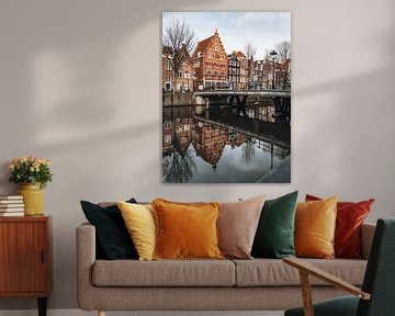 Canal in Amsterdam, Netherlands by Lorena Cirstea