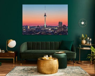 Berlin Skyline von Robin Oelschlegel