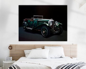 Bentley Open Tourer 1929 Painting