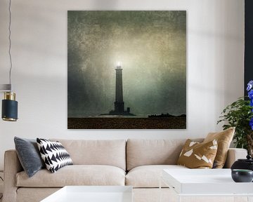 Leuchtturm Cap de la Hague im Nebel von Dirk Wüstenhagen