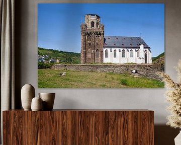 Kirche St. Martin, Oberwesel, Unesco Weltkulturerbe Oberes Mittelrheintal, Rheinland-Pfalz, Deutschl