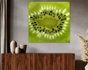 Detail einer Kiwifrucht von Achim Prill