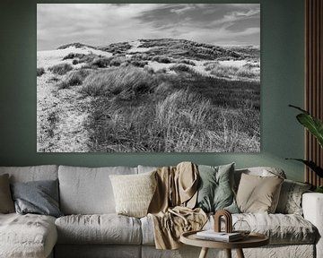 Paysage de dunes près du Kerf sur Rob Donders Beeldende kunst