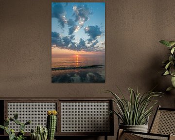 Coucher de soleil sur Rob Donders Beeldende kunst