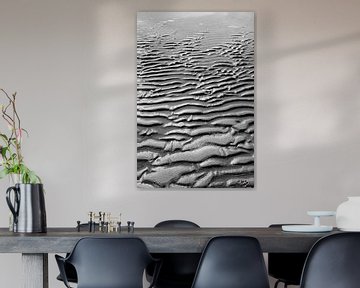 Kräuselungen im Sand von Rob Donders Beeldende kunst