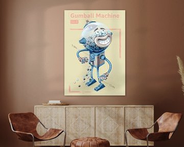 Gumball Machine No.4 van Gilmar Pattipeilohy