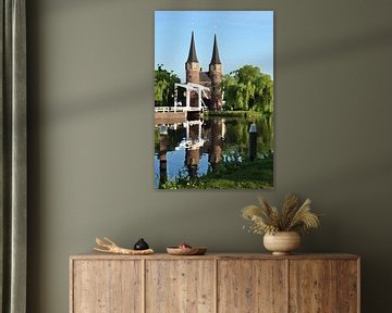 Oostpoort Delft (schilderij) von Rogier Vermeulen