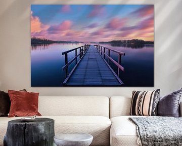 Abziehende Wolken von peterheinspictures