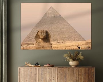 Pyramid and Sphinx by Achim Prill