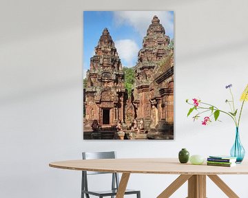 Banteay Srei in Cambodja van Achim Prill