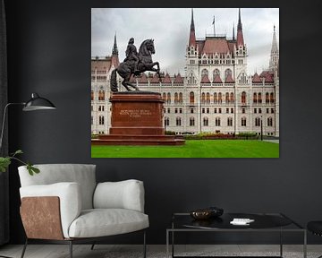 Hungarian Parliament Building in Budapest by Achim Prill