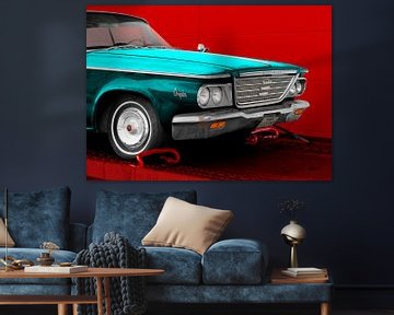 1964 Chrysler Newport in cyaan van aRi F. Huber