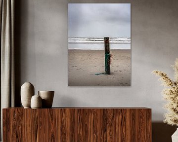 Poste de plage sur Texel sur Steven Goovaerts