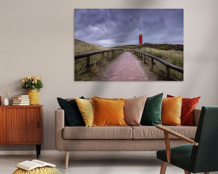 Beispiel: Leuchtturm von Texel, aktuelle Luft. von Justin Sinner Pictures ( Fotograaf op Texel)