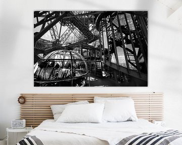 Eiffel Tower (interior) by Bert-Jan de Wagenaar