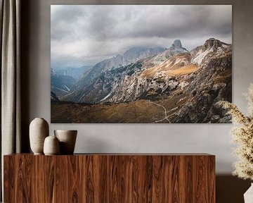 Tre Cime di Levaredo, Dolomites by M. Cornu