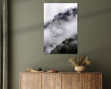 Mist in de bergen van Anouschka Hendriks