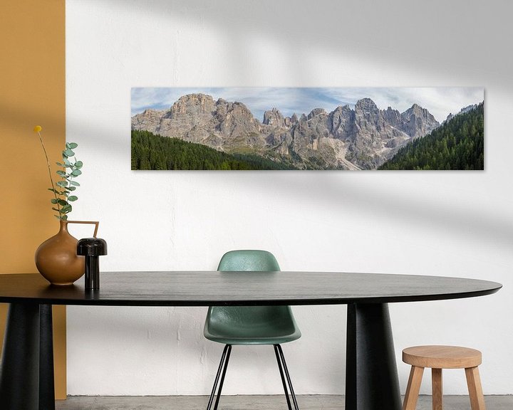 Sfeerimpressie: Panorama van gebergte in Tirol van Paul Weekers Fotografie