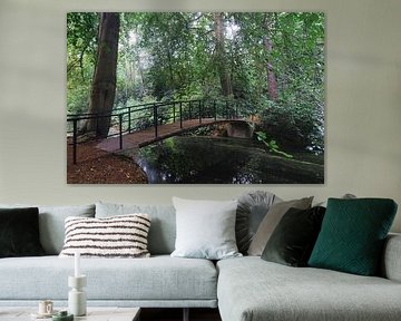 Bruggetje in bos