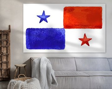 Symbolische nationale vlag van Panama van Achim Prill